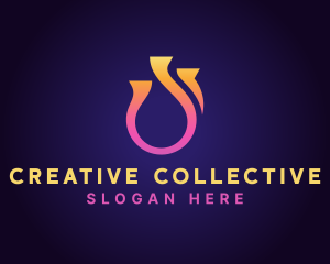 Abstract Ring Jeweler logo design