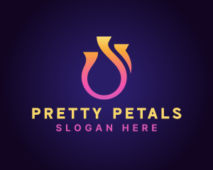 Abstract Ring Jeweler logo design