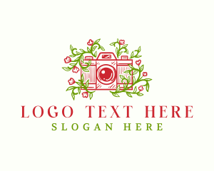 Floral Camera Studio Logo