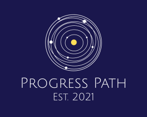 Solar System Path logo design