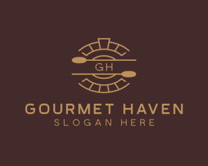 Oven Restaurant Cuisine logo design