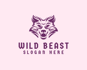 Beast Wild Wolf logo design