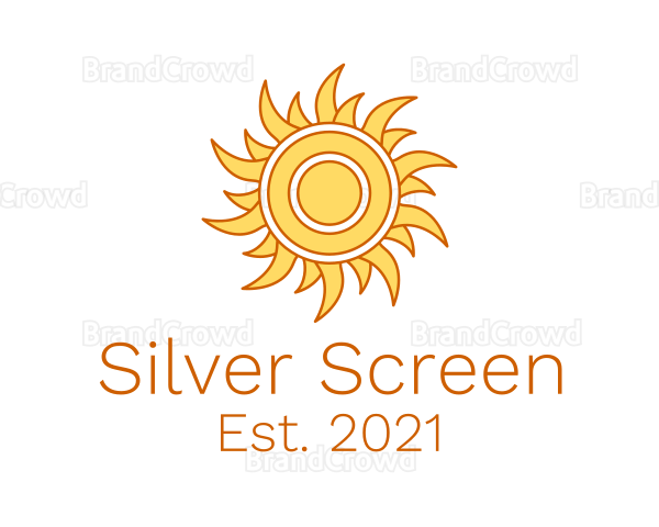 Morning Summer Sun Logo
