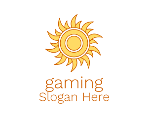 Morning Summer Sun Logo