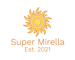 Sunrays - Morning Summer Sun logo design