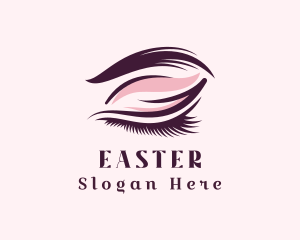Eyelash - Aesthetic Beauty Cosmetics logo design