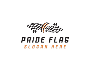 Flag - Racing Flag Competition logo design