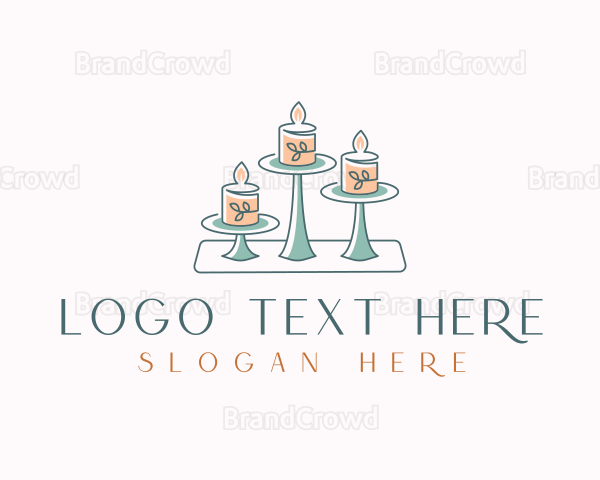 Scented Candle Decor Logo