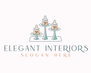 Scented Candle Decor logo design