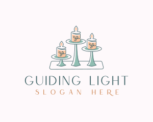 Scented Candle Decor logo design