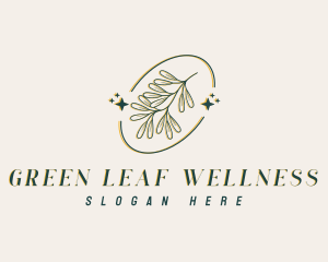 Natural Leaf Wellness logo design