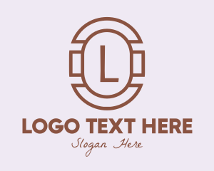 Old Style - Brown Retro Lettermark logo design