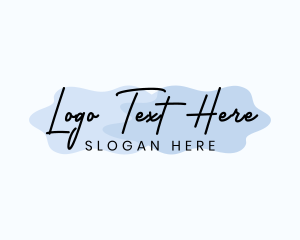 Lettering - Handwritten Cursive Wordmark logo design