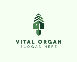 Organic House Gardening logo design