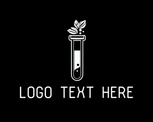 Test Tube - Test Tube Leaf Medical logo design