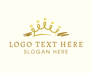 Luxurious - Luxury Crown Jewelry logo design