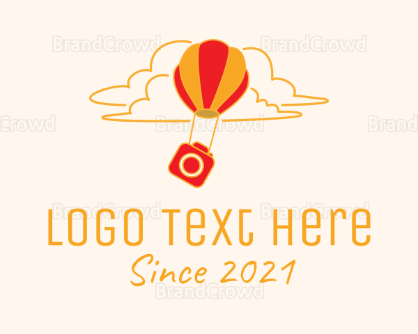 Hot Air Balloon Camera Logo