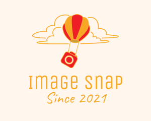 Capture - Hot Air Balloon Camera logo design