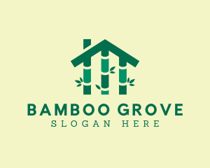 Bamboo - Bamboo Stalk House logo design