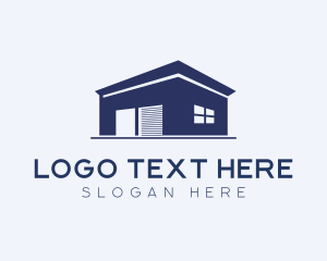 Supply Chain - Sorting Storage Warehouse logo design