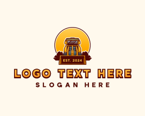 Industrial - Construction Excavator Machinery logo design