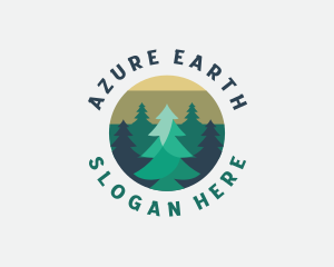 Pine Tree Forest logo design