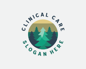 Pine Tree Forest logo design