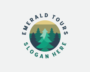 Pine Tree Forest logo design