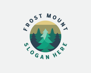 Pine Tree Forest logo design