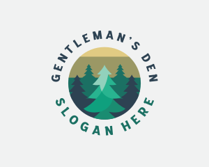 Pine Tree Forest logo design