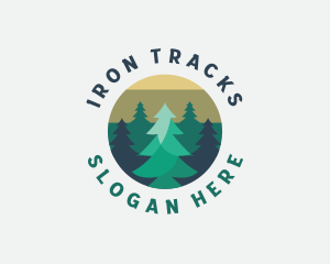 Pine Tree Forest logo design