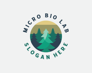 Pine Tree Forest logo design