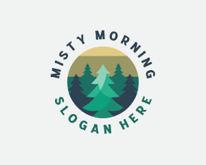 Pine Tree Forest logo design