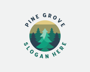 Pine - Pine Tree Forest logo design