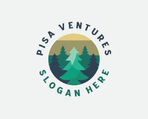 Pine Tree Forest logo design