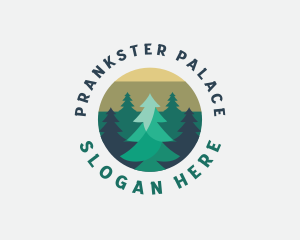 Pine Tree Forest logo design