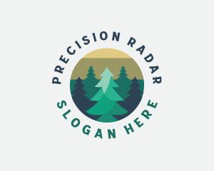 Pine Tree Forest logo design