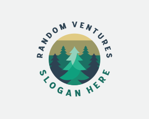 Pine Tree Forest logo design