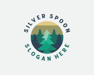 Pine Tree Forest logo design