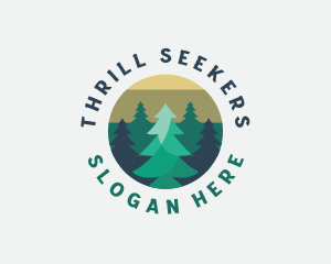 Pine Tree Forest logo design