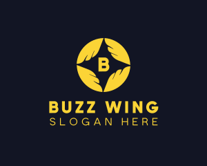 Star Bird Wings logo design