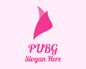 Pink Rosebud Petals Logo