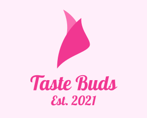 Pink Rosebud Petals logo design