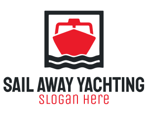 Sea Travel Boat logo design