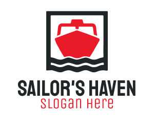 Sea Travel Boat logo design