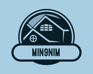 Roofing Window House Logo