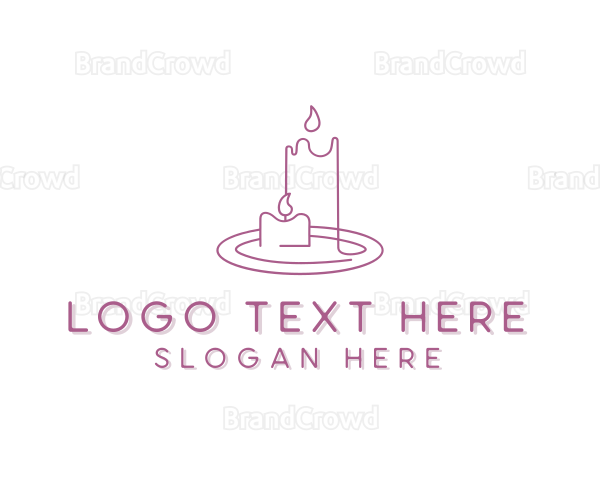 Scented Candle Decoration Logo