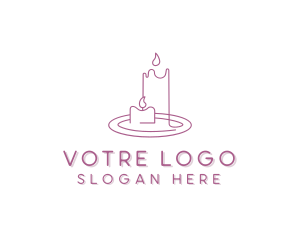 Scented Candle Decoration Logo