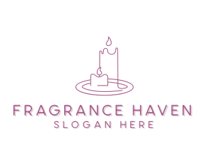 Scented - Scented Candle Decoration logo design