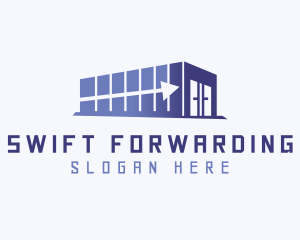 Arrow Shipping Container logo design